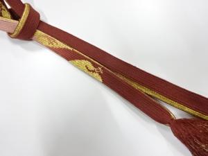 正絹　手組帯締め